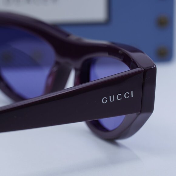 Final Price! Gucci GG1919S 007 Plum/Violet Sunglasses main image 8